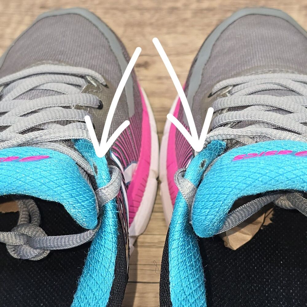 ASICS Gel-Kinsei 6 Women's Size 7.5 Black Gray Pink Blue Running Shoes (T694N) - Picture 10 of 13